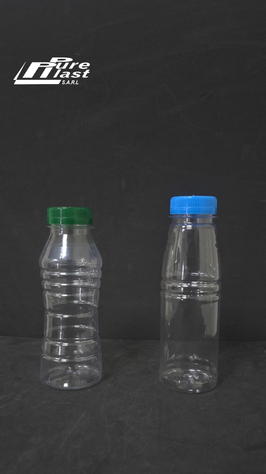 Clear Beverage Bottles