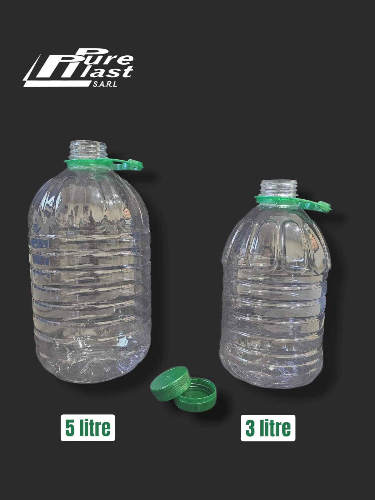1.5L Ribbed Bottle Set
