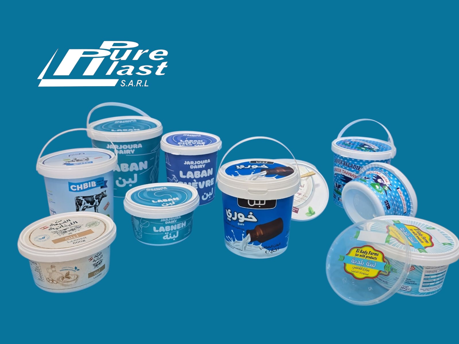 Printed Dairy Tubs