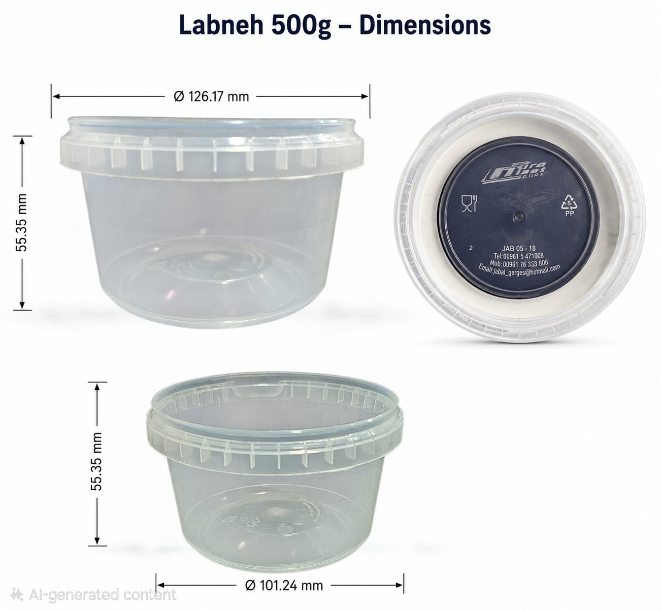 2kg & 4kg Food Jars