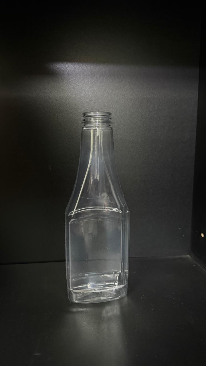 Clear Glass-Style Bottle